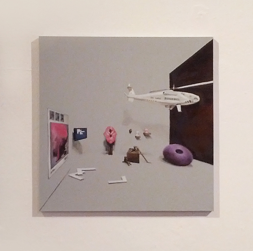 stefano spera, Virtual museum (snapshot) # 2, 2014 olio su tavola